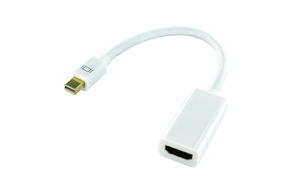 MINI DISPLAYPORT MALE TO HDMI FEMALE ADAPTER