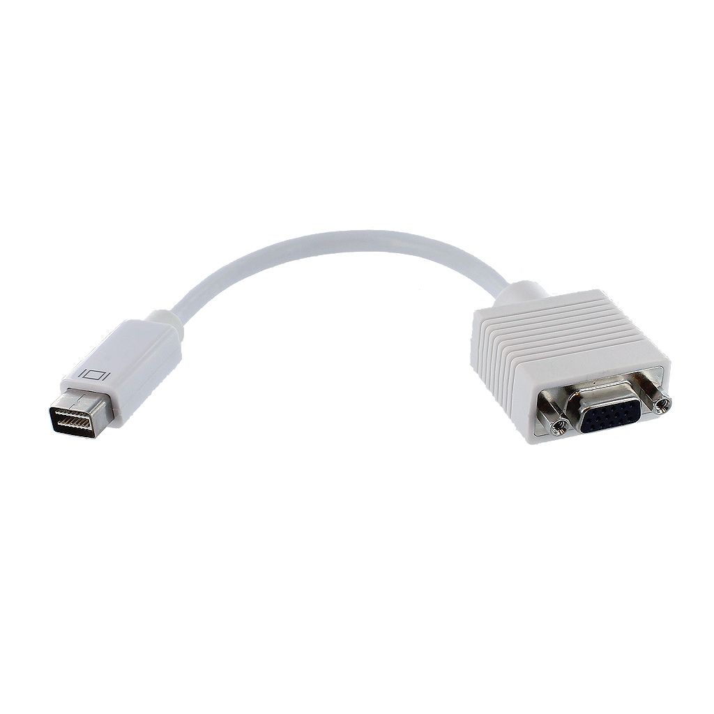 MINI DVI MALE TO VGA FEMALE ADAPTER