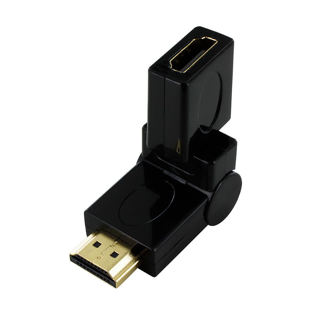 HDMI M/F FLEXIBLE SWIVEL ANGLE ADAPTER