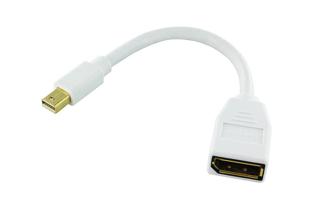 MINI DISPLAYPORT MALE TO DISPLAYPORT FEMALE ADAPTER