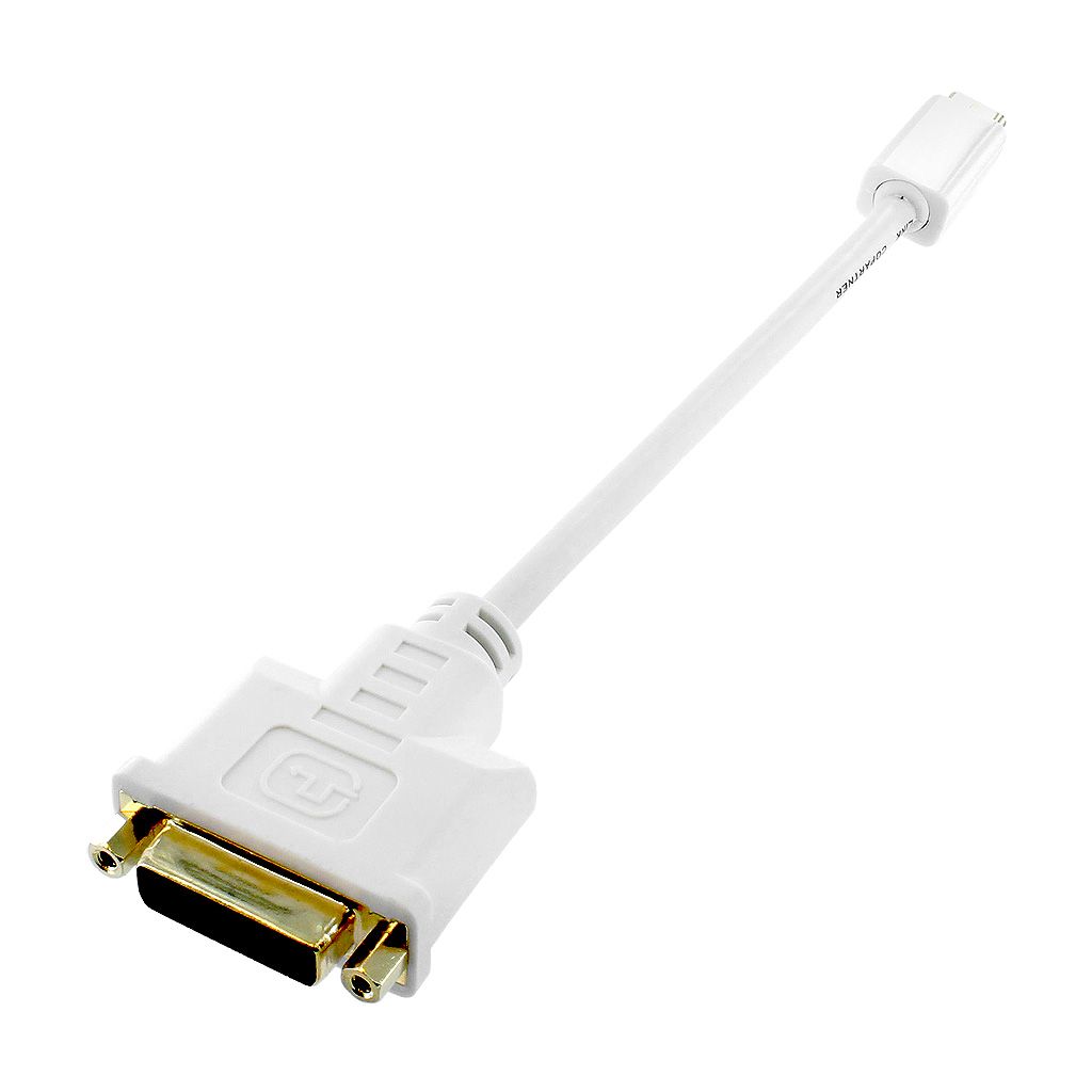 MINI DVI MALE TO DVI FEMALE ADAPTER