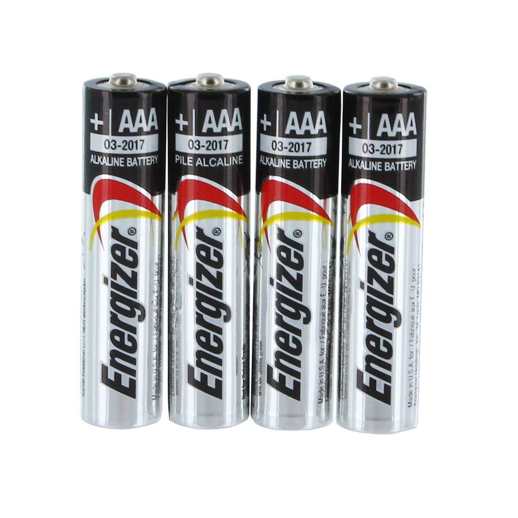 AAA ALKALINE 1.5V BATTERY (4/PACK)