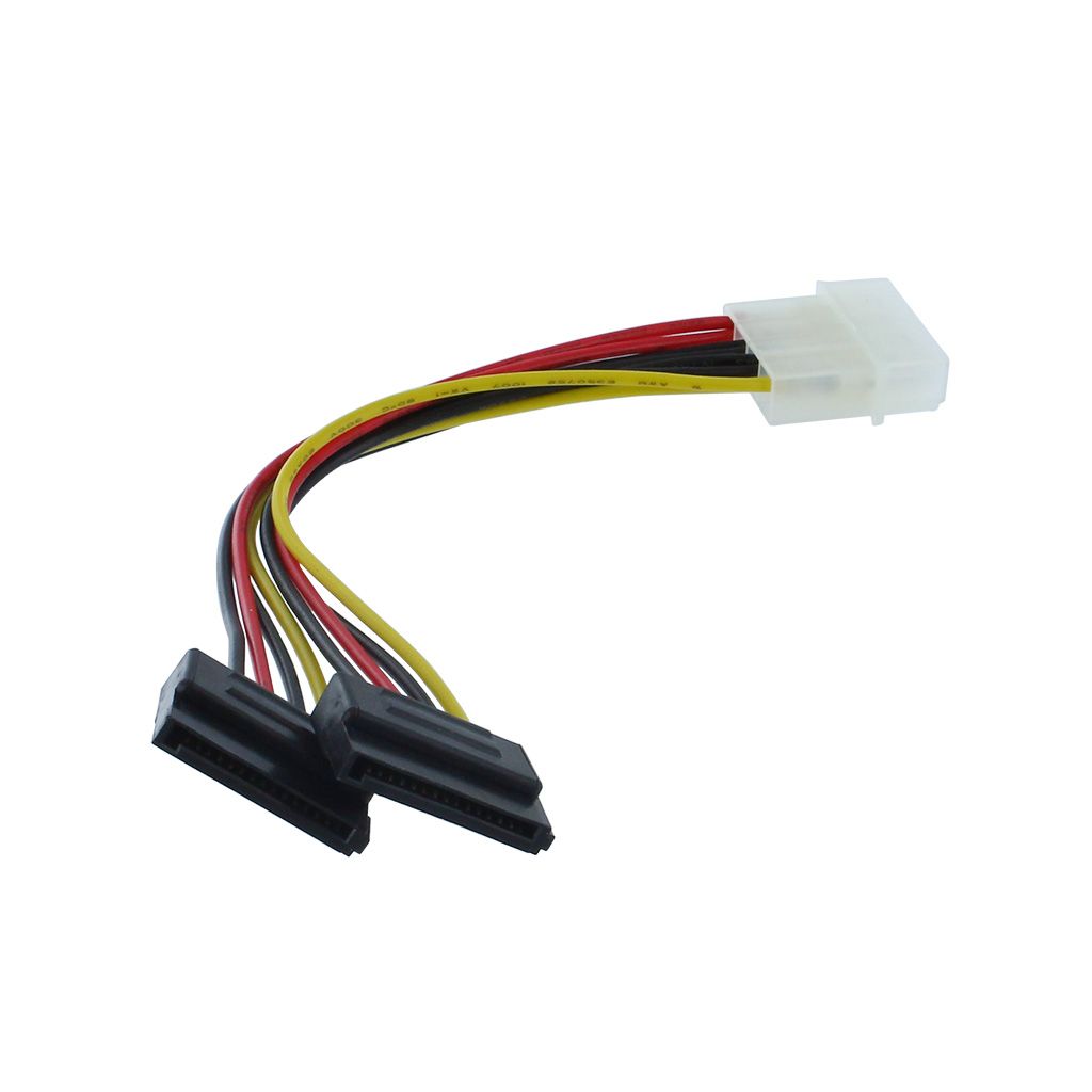 SATA Y POWER ADAPTER 1 MOLEX 2 SATA