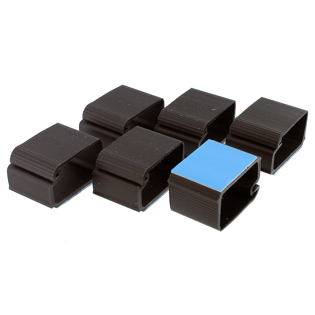 WIRE CLIPS BLACK (6/PACK)