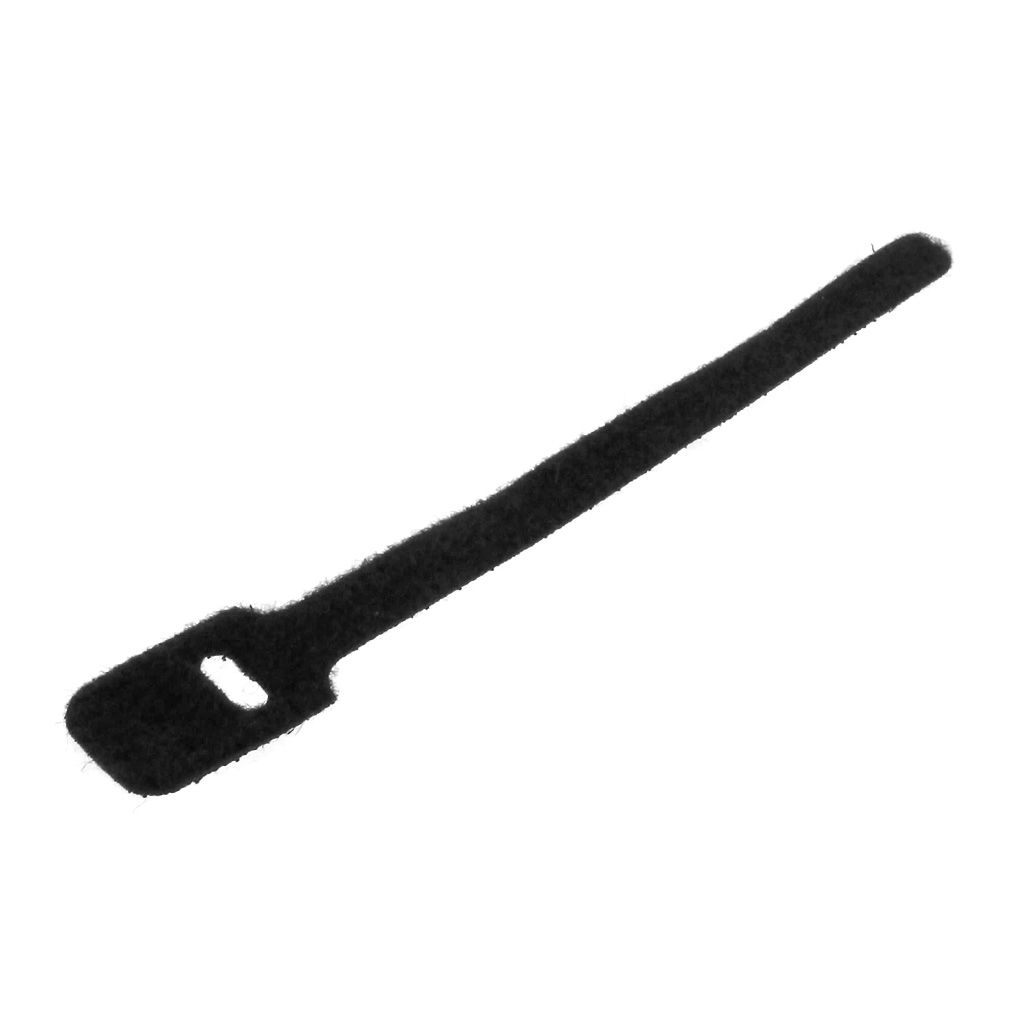 VELCRO 6" STRAP BLACK (10/PACK) 