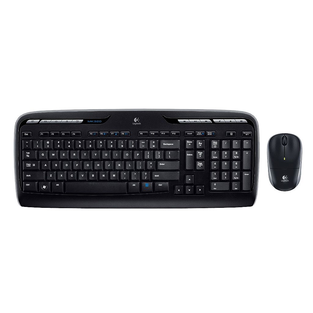 LOGITECH MK320 WIRELESS KEYBOARD & MOUSE COMBO