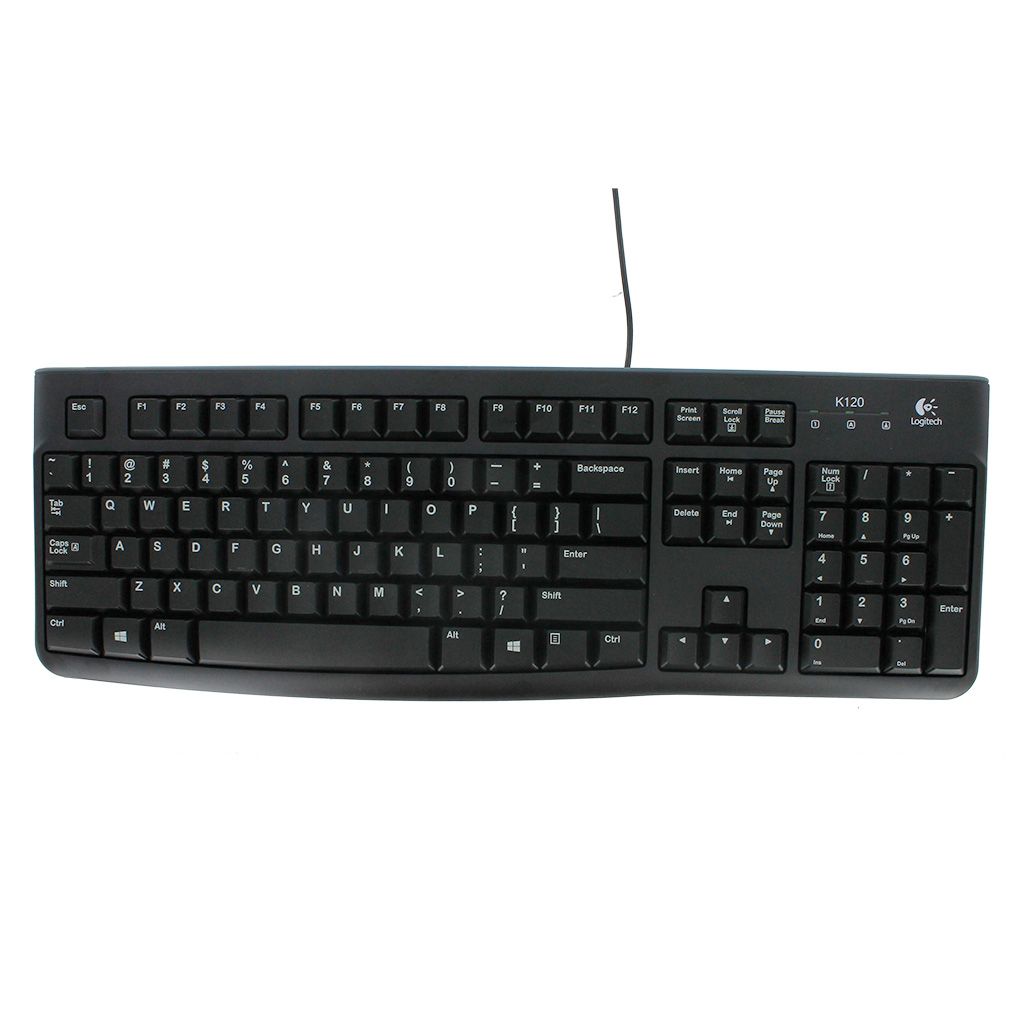 LOGITECH K120 WIRED USB KEYBOARD