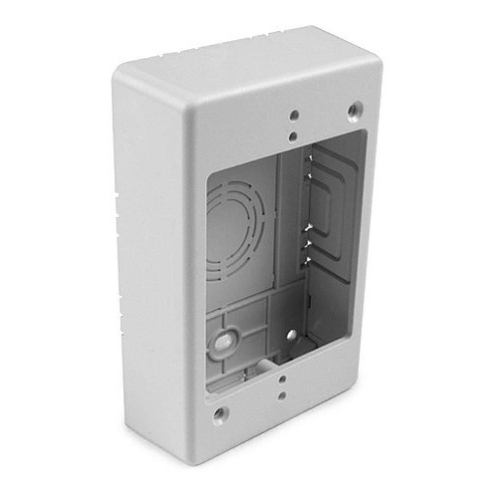 JUNCTION BOX 1.25" DEPTH-WHITE