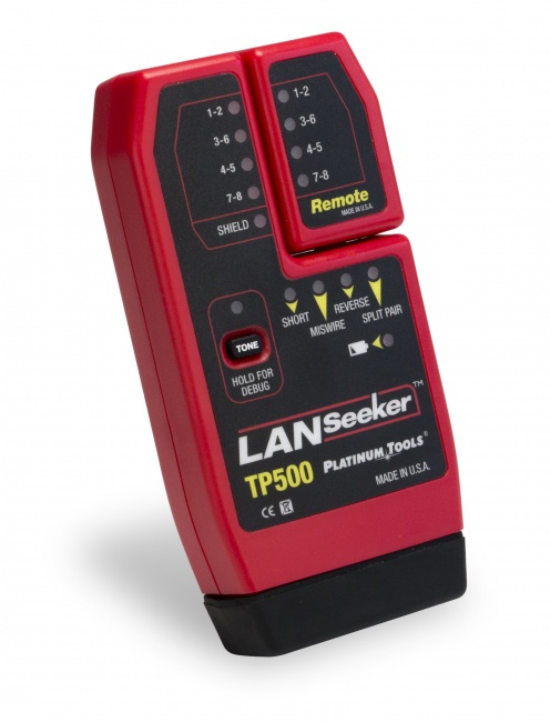 PLATINUM TOOLS TP500 LANSEEKER CABLE TESTER