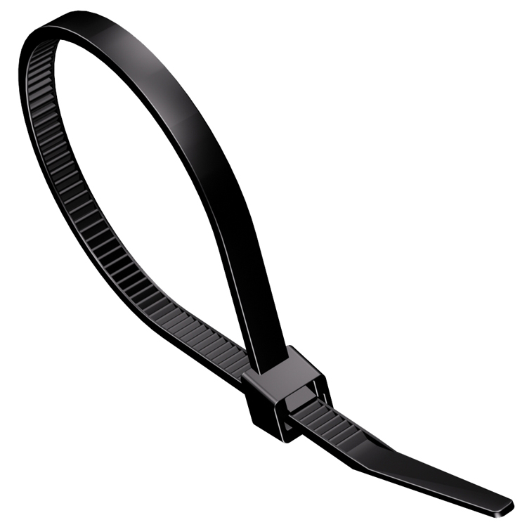 HELLERMANN 15" CABLE TIE BLACK (100/PACK)