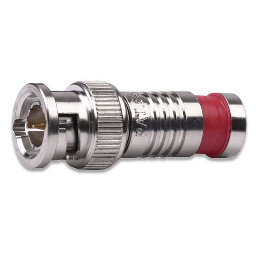 PLATINUM TOOL BNC MALE RG59 CONNECTOR - DUAL/QUAD-COMPRESSION (25/BAG)