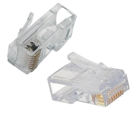 RJ45 CAT5E UTP SOLID/STRANDED CONNECTOR (50/BAG)