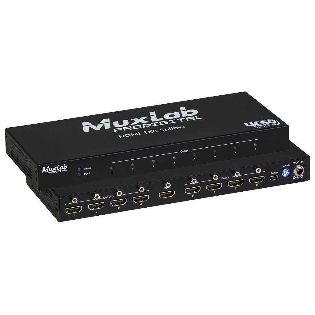 MUXLAB HDMI [1 X 8] SPLITTER (4K60)