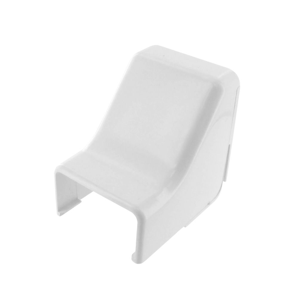 1.75" CEILING DROP CAP  -  WHITE