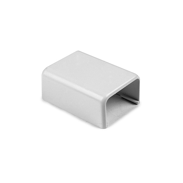 1.25" END CAP  -  WHITE