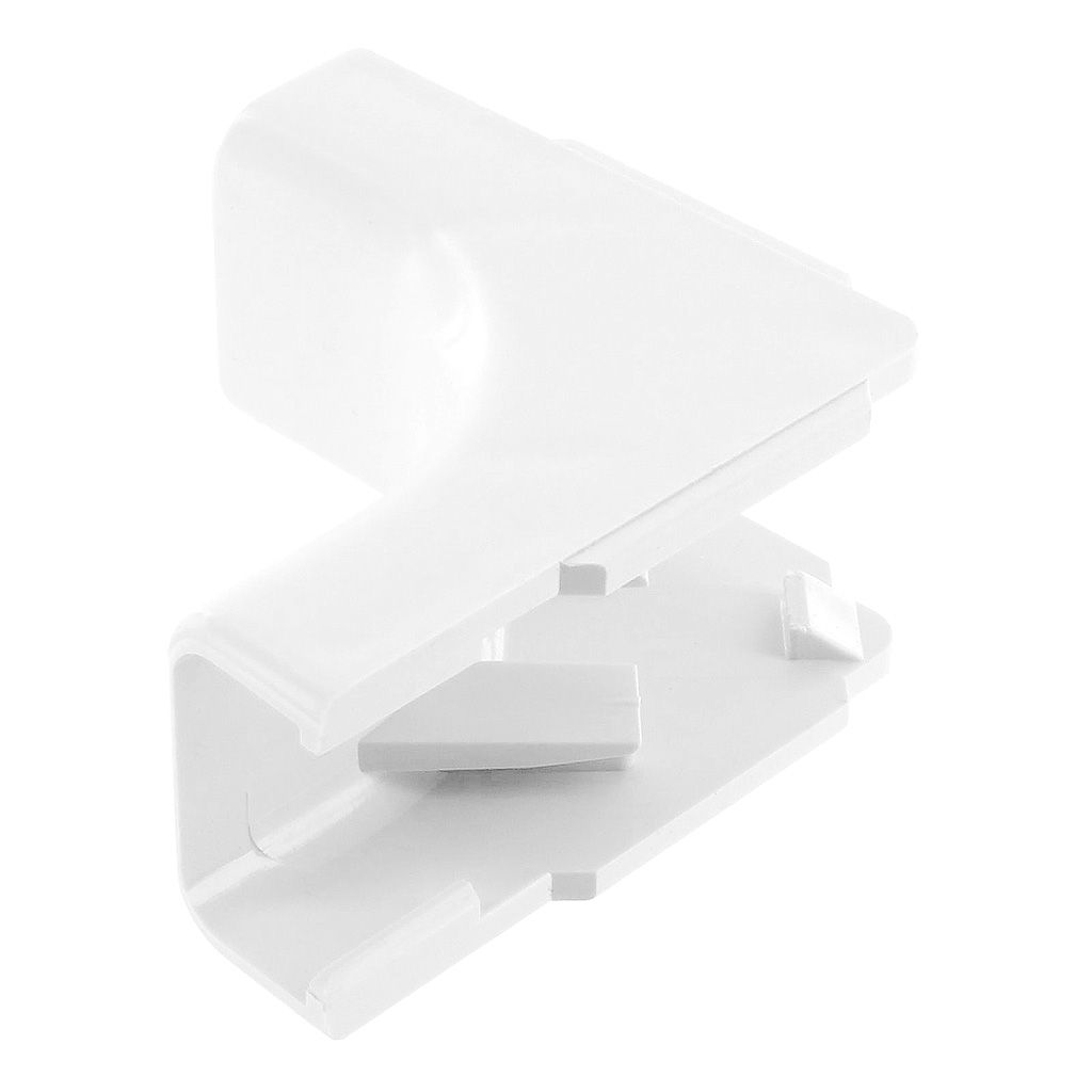 0.75" INTERNAL CORNER COVER  -  WHITE