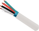 VERTICAL CABLE 1000' 22AWG 4-CONDUCTOR SHIELDED ALARM CABLE (FT4/CMR)