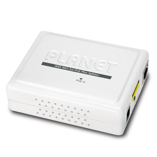 5V/12V IEEE802.3at POE SPLITTER WITH GIGABIT ETHERNET