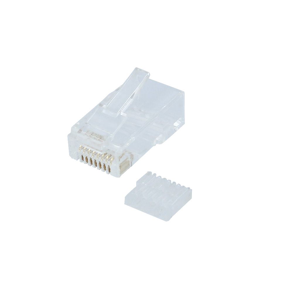 RJ45 CAT6 UTP STRANDED CONNECTOR (50/BAG)