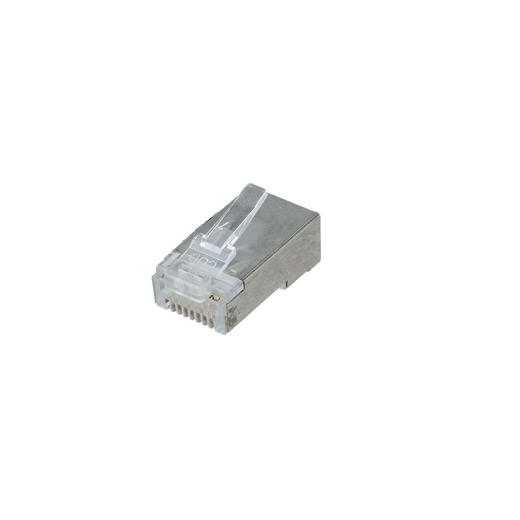 RJ45 CAT6 SHIELDED STRANDED CONNECTOR (50/BAG)