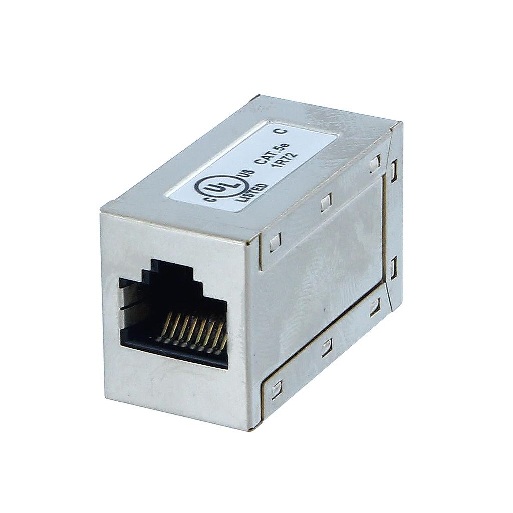 RJ45 CAT5E F/F SHIELDED COUPLER