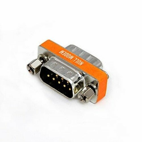 NULL MODEM DB9 M/M SLIM ADAPTER