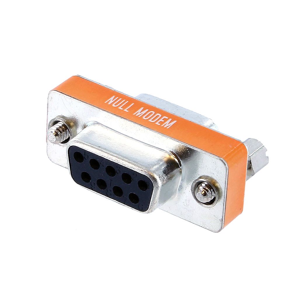 NULL MODEM DB9 F/F SLIM ADAPTER