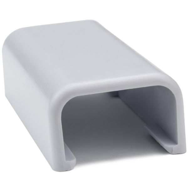 0.75" SPLICE COVER - WHITE