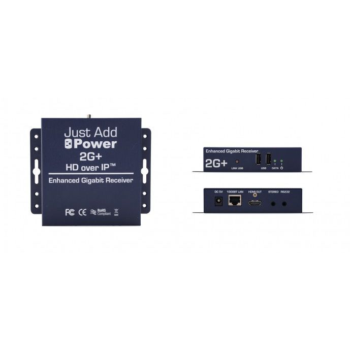 JUST ADD POWER 2G+ POE RECEIVER