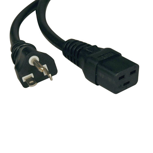 6' HEAVY DUTY POWER CORD NEMA 5-20P TO IEC C-19