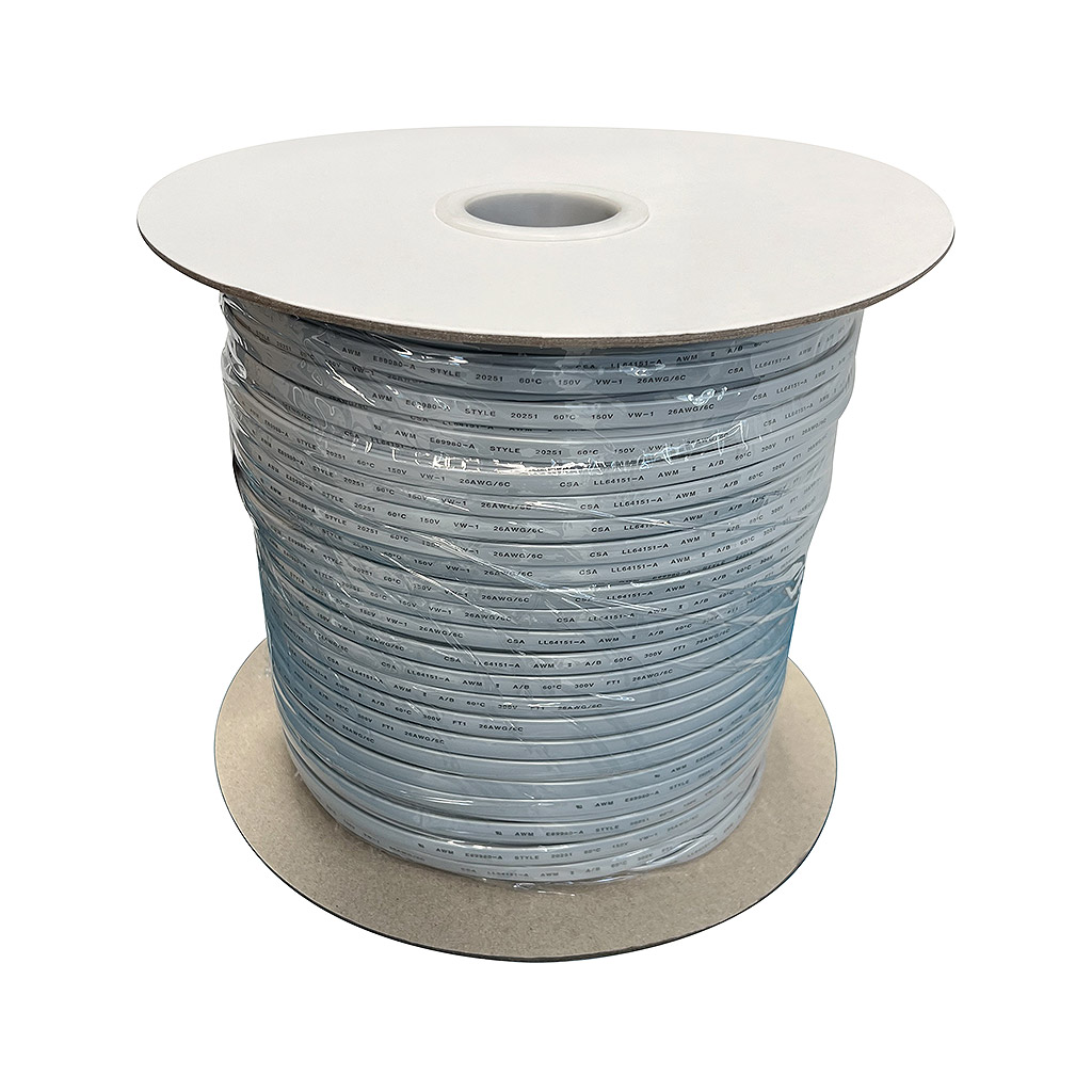 1000' RJ45-8C SILVER PHONE WIRE