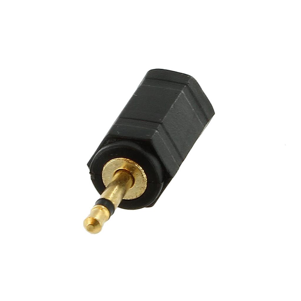 3.5MM STEREO FEMALE JACK TO 2.5MM MONO MALE PLUG