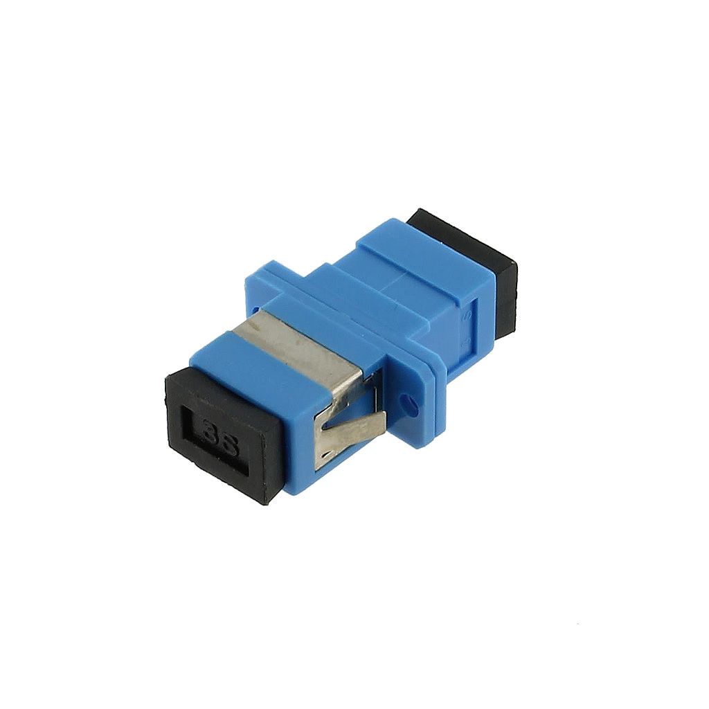 SC-SC F/F SM SIMPLEX PANEL MOUNT PLASTIC FIBER OPTIC ADAPTER