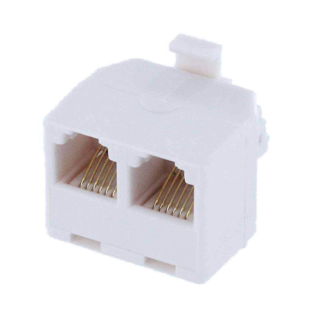 RJ12 6P6C M/F-F Y-ADAPTER