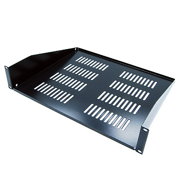 TOTEN 2U 15" VENTED CANTILEVER RACK SHELF