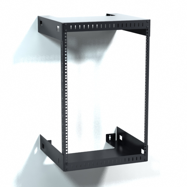 TOTEN 15U WALL-MOUNT RELAY RACK - 18" DEEP