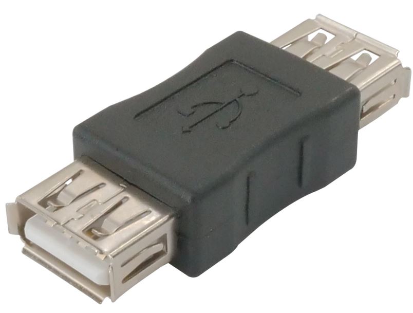 USB A FEMALE TO A FEMALE COUPLER