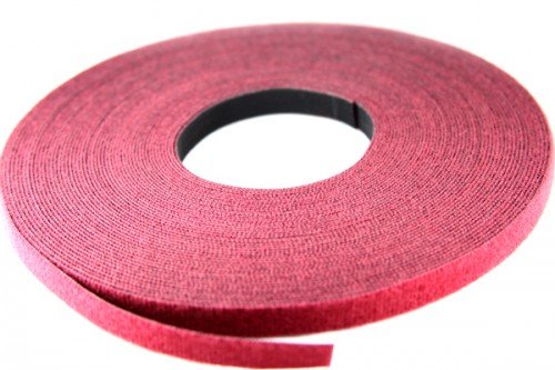 VELCRO 0.5" WIDTH PLENUM (FT6) CRANBERRY - 75' 