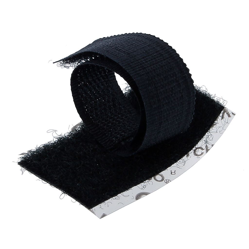 VELCRO ADHESIVE PADS W/LOOP (25/PACK)