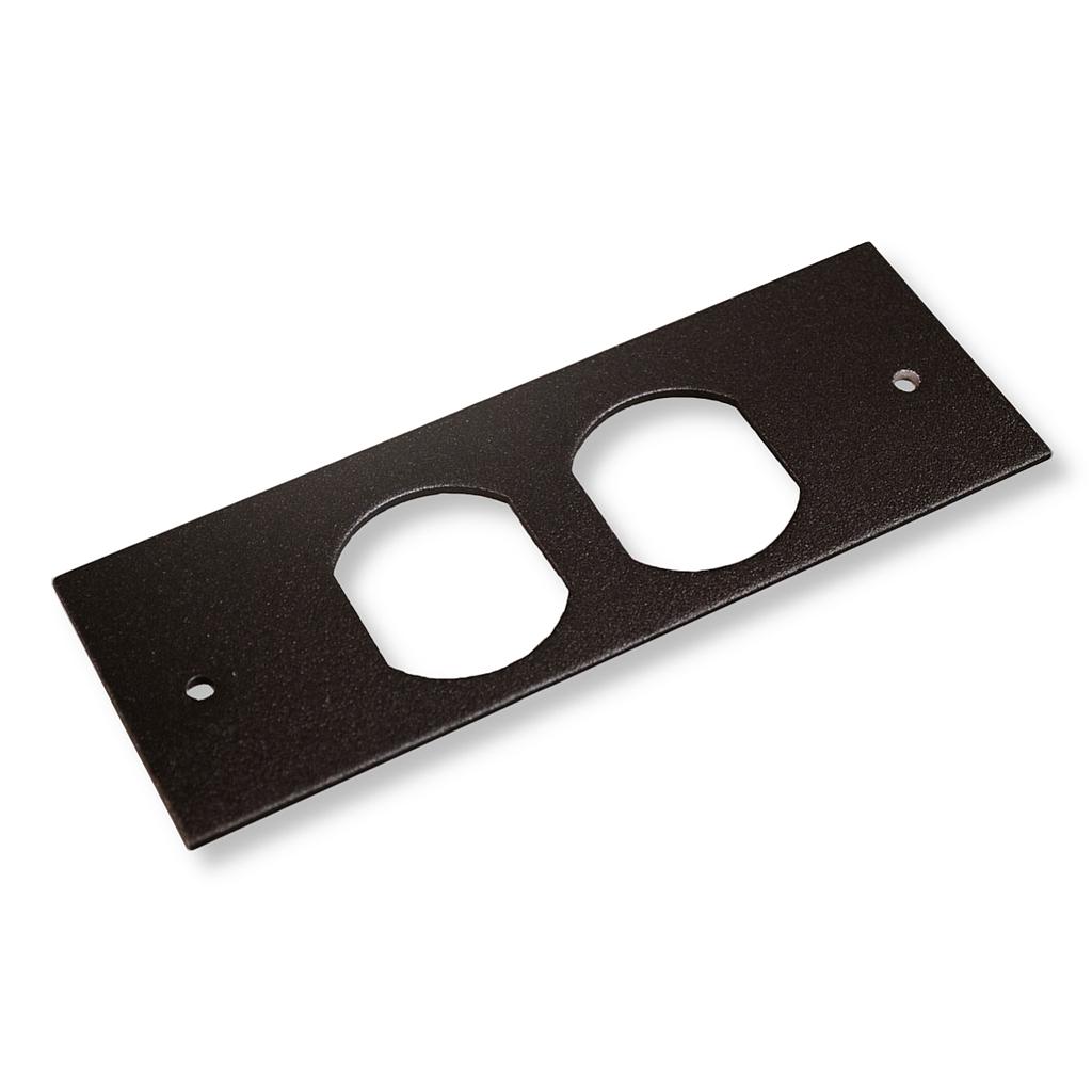 WIREMOLD OFR SERIES OVERFLOOR RACEWAY DUPLEX DEVICE PLATE