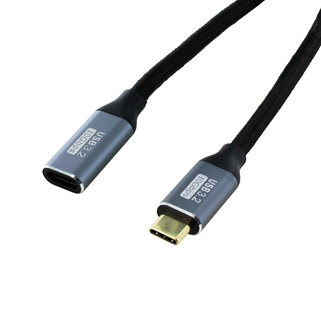 USB 3.2 GEN 1x2 TYPE C MALE TO TYPE C FEMALE EXTENSION CABLE | Lin Haw ...