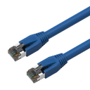 CAT8 SHIELDED S/FTP NETWORK PATCH CABLE 24AWG (BLUE)