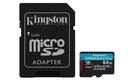 [SDCG364GB] KINGSTON CANVAS GO! PLUS U3 V30 MICROSD 64GB