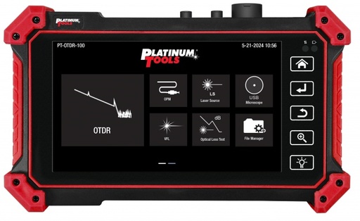 [PTOTDR100] PLATINUM TOOLS MINI OTDR 1550/1310NM OTDR TESTER