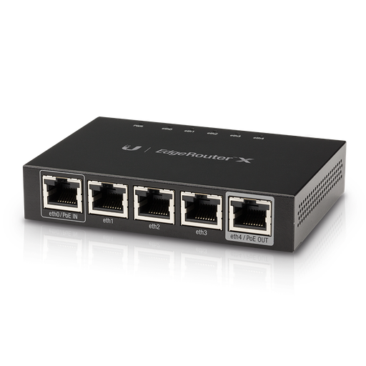 [UBERX] UBIQUITI EDGEROUTER-X 5-PORT POE-PASSTHROUGH ROUTER