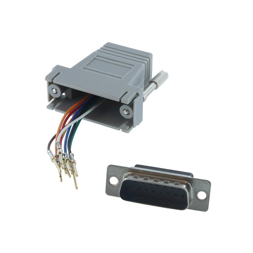 [JK839] DB15 MALE TO RJ45 ADAPTER