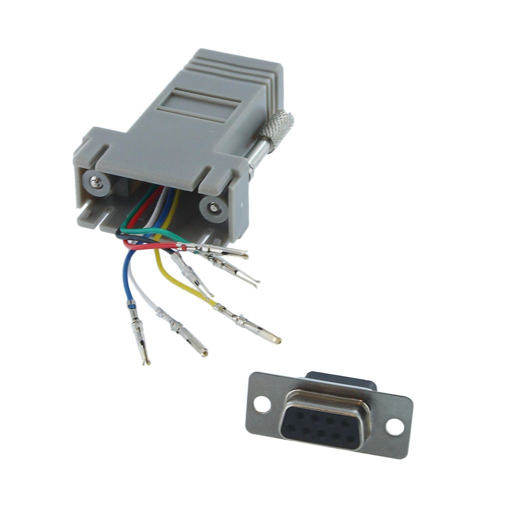 DB9 MALE TO RJ12 ADAPTER | Lin Haw International