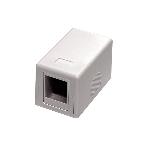 [SJ001B] 1-PORT KEYSTONE SURFACE MOUNT BOX 