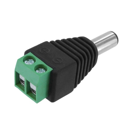 [PWSM] DC MALE POWER PLUG TO 2-PIN TERMINAL ADAPTER