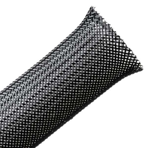 [HTFREB1B] HELLERMANN 1" FRAY-RESISTANT EXPANDABLE BRAIDED SLEEVING - 50'